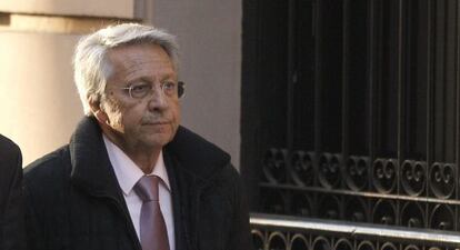 El expresidente de Novagalicia Banco a su llegada a la Audiencia Nacional