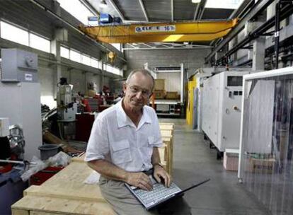 Matteo Cavalli Sforza, en el Instituto de Física de Altas Energías.