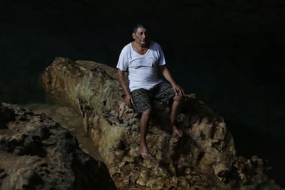 Guardianes de los Cenotes en el cenote Balmil en Yucatán