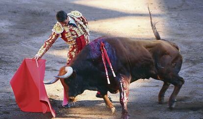 El torero Jos&eacute; Mar&iacute;a Manzanares, en Bilbao. 