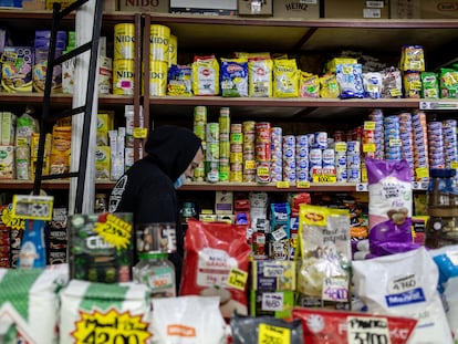 venta de alimentos. Inflación en Chile