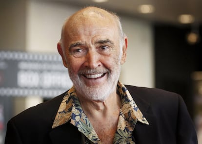 Sean Connery no Festival de Cinema de Edimburgo, em 2010.