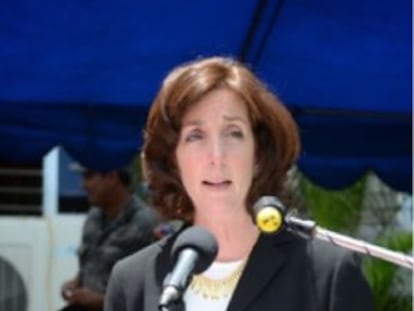 Roberta Jacobson, en un viaje reciente a Guatemala.