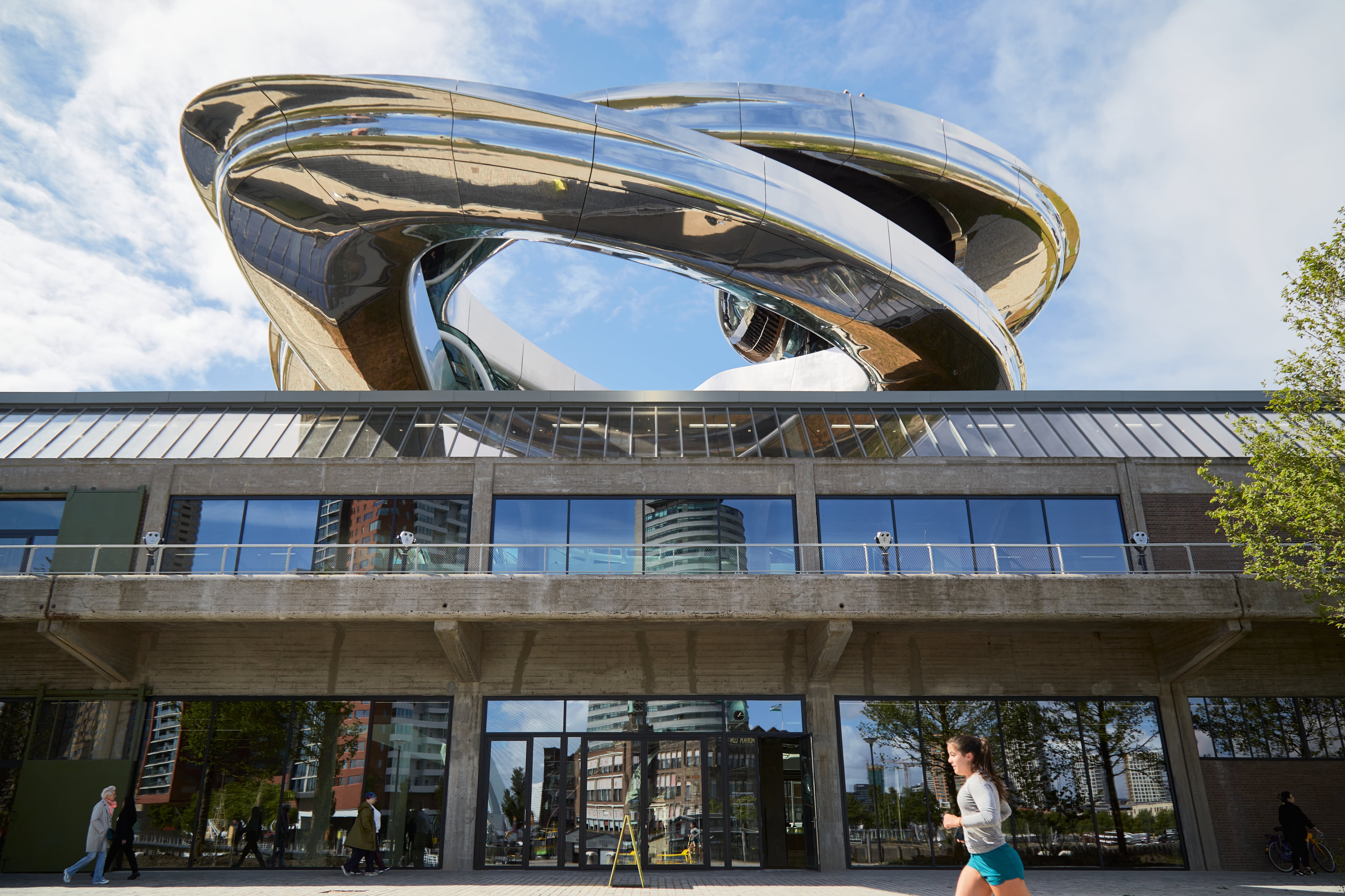 Ruta por Róterdam a través del viaje de la migración