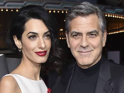 George y Amal Clooney, en una imagen de archivo.