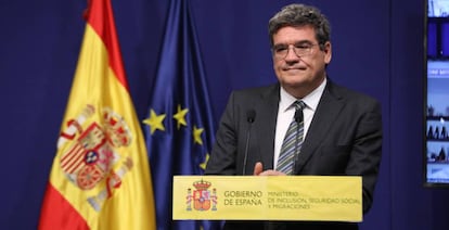 El ministro de Inclusión, Seguridad Social y Migraciones, José Luis Escrivá.