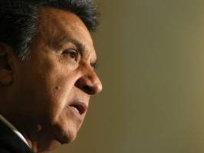 El vicepresidente de Ecuador, Lenin Moreno, y presidente encargado en la ausencia de Rafel Correa tomará juramento a Diego Martínez, en sustitución de Pedro Delgado, al frente del Banco Central. EFE/Archivo