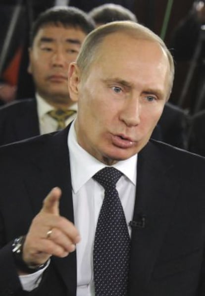 El primer ministro ruso, Vladímir Putin.