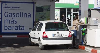 Una gasolinera de Valladolid 