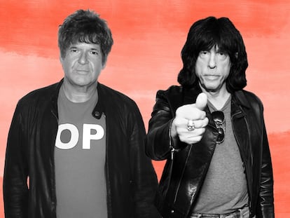 Clem Burke y Marky Ramone, que pincharán juntos en el festival ContrastIbiza el 27 de mayo.