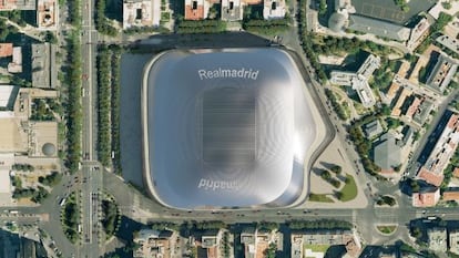Proyección virtual del nuevo estadio.