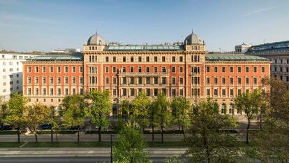 El hotel Anantara Palais Hansen en Viena (Austria).