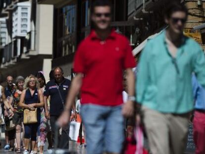 El 20% de turistas que visita la UE pernocta en España