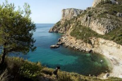 Cala de Llebeig, Poble Nou de Benitatxell (Alicante).