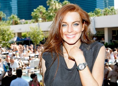 Lindsay Lohan en Las Vegas en 2009.
