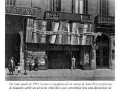 BARCELONA, REPRO DEL LIBRO "75 AÑOS DE LA LIBRERIA CATALONIA 1924-1999
