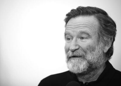 El actor Robin Williams durante un evento en 2012.