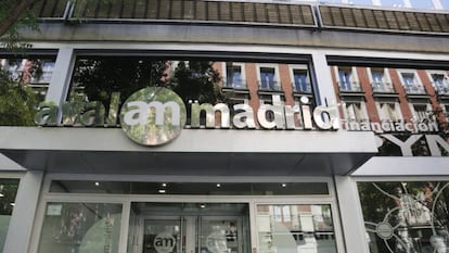 La sede de Avalmadrid.