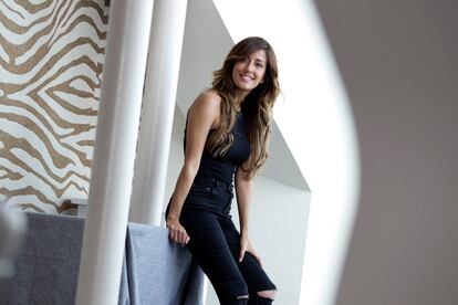 La cantante portuguesa de fados Ana Moura, en entrevista en Madrid en 2016