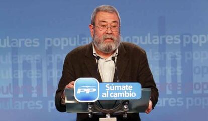 El secretario general de UGT, Cándido Méndez