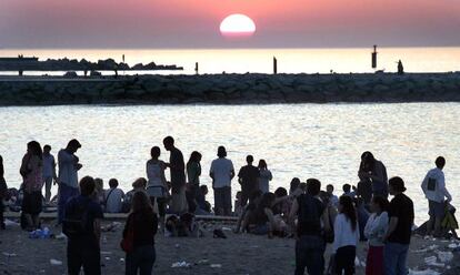 Platja de Barcelona.