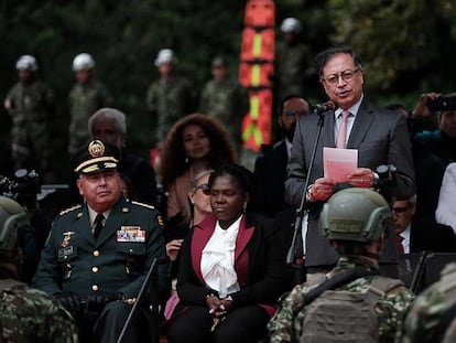 Gustavo Petro, durante un evento el pasado 7 de agosto.