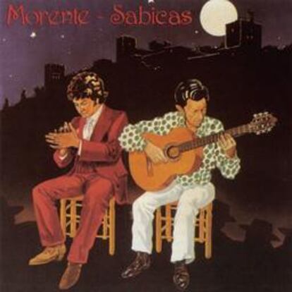 Carátula del disco que Enrique Morente grabó junto al guitarrista Sabicas en 1990.