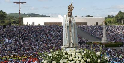 O santu&aacute;rio de F&aacute;tima.