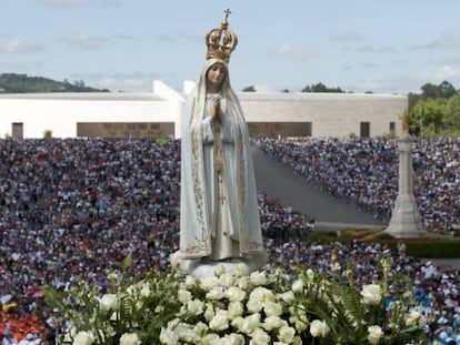 O santu&aacute;rio de F&aacute;tima.