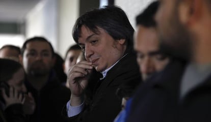 Máximo Kirchner, hijo de la presidenta argentina.