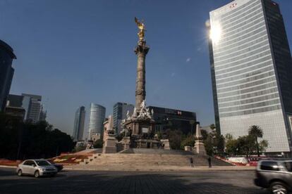 O paseo de la Reforma e Anjo da Independência