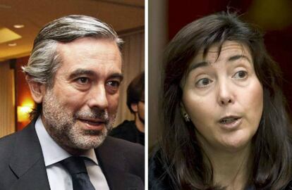 Los magistrados de la Audiencia Nacional Enrique López y Concepción Espejel.