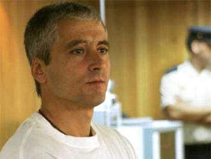 Javier García Gaztelu, <i>Txapote,</i> en el juicio por el asesinato de Múgica.