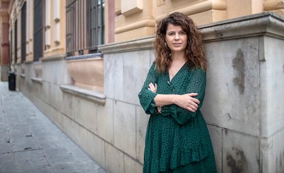 Lola Pons fotografiada en Sevilla el 23 de noviembre. 