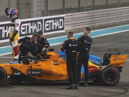 El Gran premio de Abu Dabi de Fórmula 1, las imágenes de la carrera