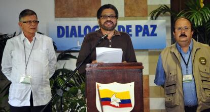 El segundo jefe de las FARC, Luciano Mar&iacute;n, en La Habana.