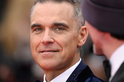 Robbie Williams en el Festival de Cannes de 2023.