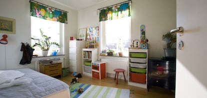 Interior de una casa en Madrid