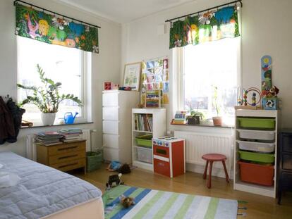 Interior de una casa en Madrid