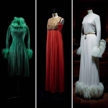 Tres vestidos de Dior para Grace Kelly.