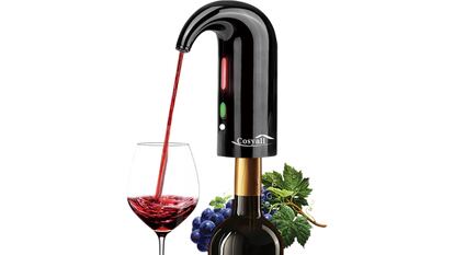 Decantador de vino eléctrico recargable.