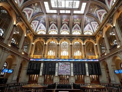 Imagen de la sede de la Bolsa de Madrid.