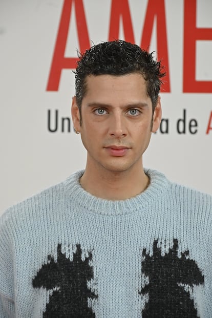 Actor and Director Eduardo Casanova at photocall film "La novia de america" in Madrid on Tuesday 14 February 2023.