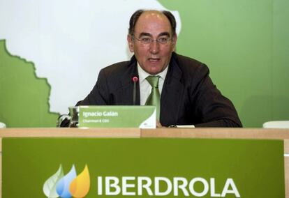Fotografía facilitada por Iberdrola de su presidente, Ignacio Sánchez Galán.