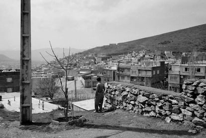 Vista, en marzo de 2016, de Marivan, una pequeña ciudad en el oeste de Irán, cerca de la frontera entre Irán e Irak.