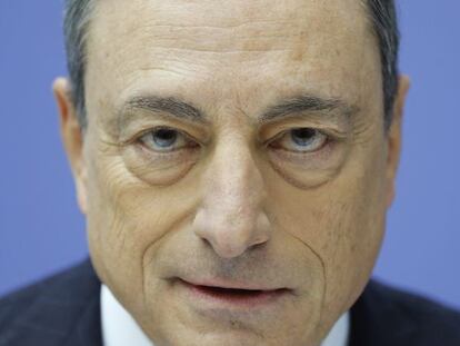 Mario Draghi, presidente del Banco Central Europeo