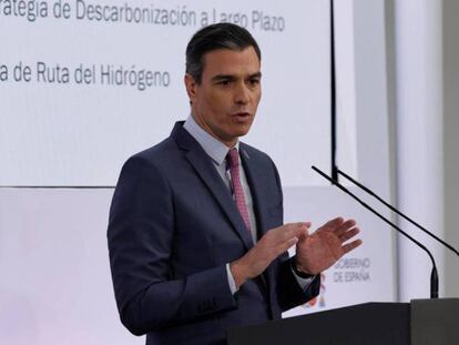 El presidente del Gobierno, Pedro Sánchez.