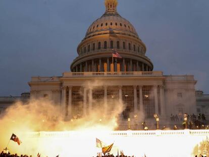 Protestas en el Capitolio durante el 6 de enero de 2021
