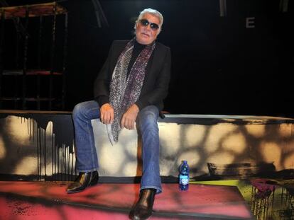 Roberto Cavalli, durante la actual semana de la moda de Mil&aacute;n.