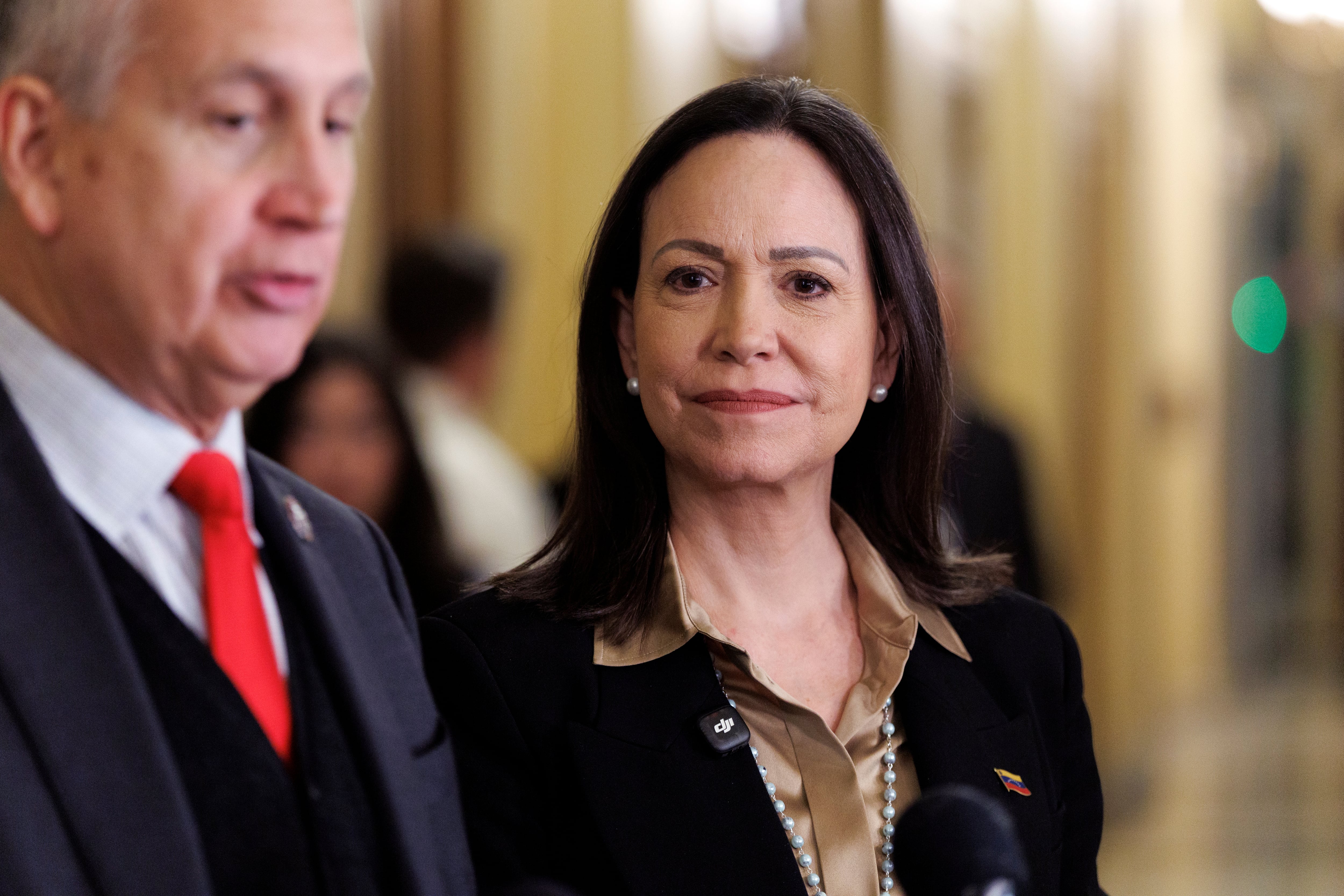 Trump abre la puerta a un papel de Machado en Venezuela